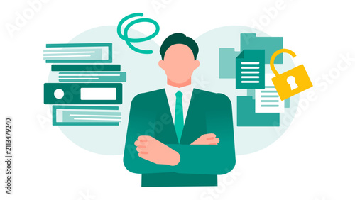 Foto Smart data governance strategies cutting through the confusion of scattered info