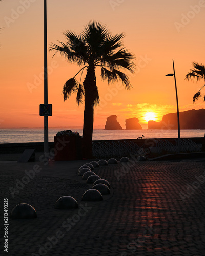sunrise at the beach