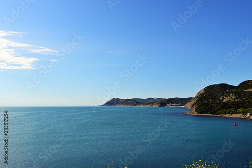 Foto View of Varvarovka and Bolshoy Utrish and the sea