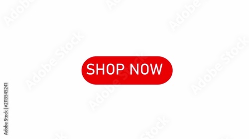 Shop Now Button Animation | Call to Action CTA | E-Commerce UI | Motion Graphics
