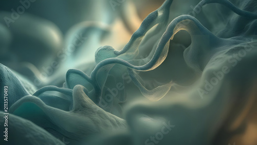 Abstract Macro Detail of Organic Structures, Microscopic View, Science and Biology Concept