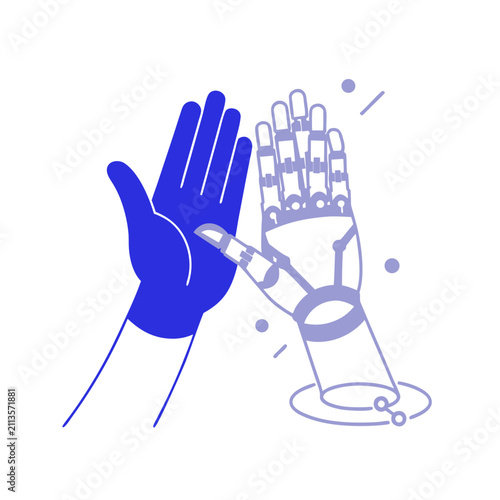 Hand Gesture Sign Language Outline Vector Icon