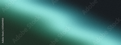 Bild auf Leinwand grainy Seafoam green gradient shimmer background texture with texture diagonal l