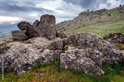 Konstfotografi Formaciones graniticas en el cerro de las Chorreras