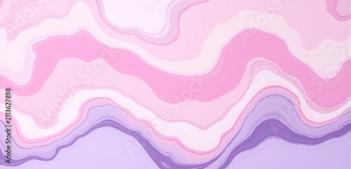 Smooth Pink And Lavender Liquid Wave Pattern, Pink, Lavender, Purple, Perfect for Beauty Cosmetics Branding, Wedding Invitation Design And Feminine Fashion Textile Prints