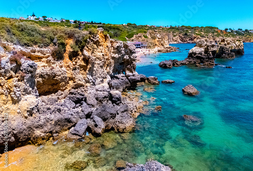 Arrifes beach in Albufeira, Algarve, Portugal