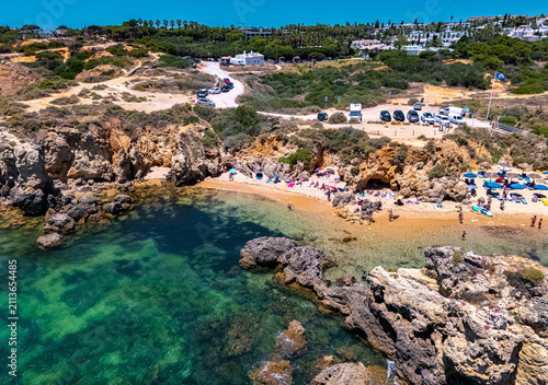 Arrifes beach in Albufeira, Algarve, Portugal