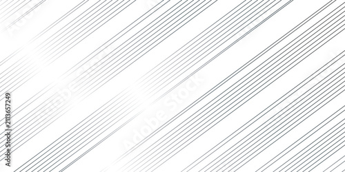 Bild auf Leinwand Vector oblique stripe diagonal black and white line gradient fabric transparent diagonal line cloth