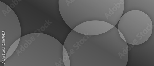 Canvastavla Abstract geometric shapes on dark gradient background
