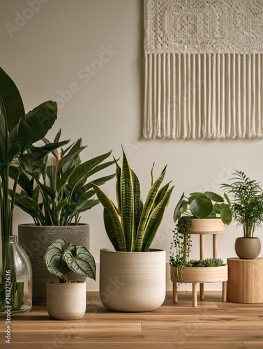 Cozy Indoor Plant Corner