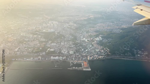 Airplane Wing Views During Flight and Airport Operations