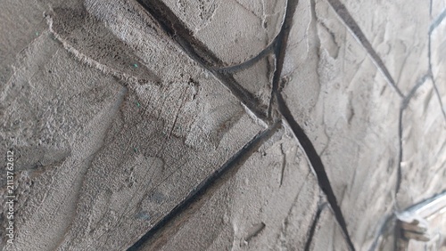 Textured Concrete Wall Surface