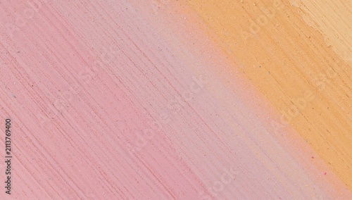 Colored Powder Scattered on a Surface in a Creative Workspace During the Day