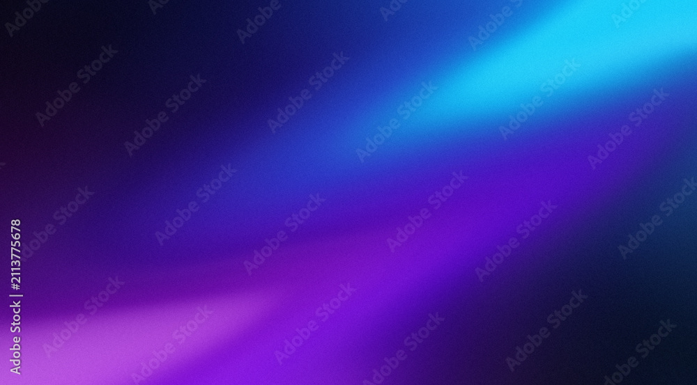 Fototapeta premium Blue and Purple Neon Gradient Background with Abstract Light Streaks and Soft Blur
