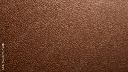 Brown Leather Texture Showing Detailed Pattern in Close View