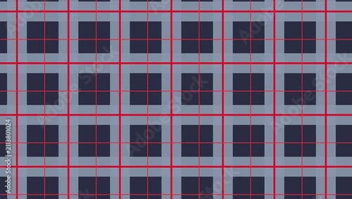 Classic Christmas Pattern Background with Traditional Festive Ornaments and Knit Texture