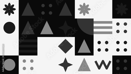 Classic Christmas Pattern Background with Traditional Festive Ornaments and Knit Texture