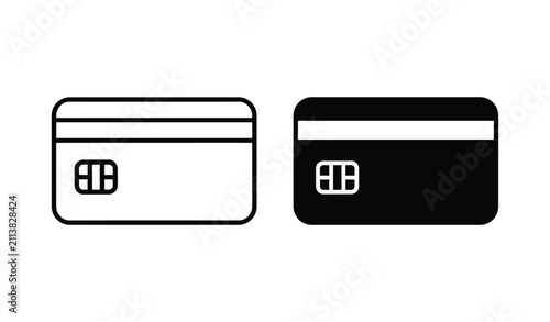 Fotografie Credit Card Icons