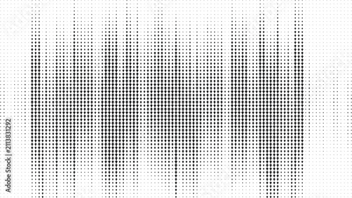 Bild auf Leinwand Black Ascending Arrow Halftone Pattern for Business Growth Background, Black Upw