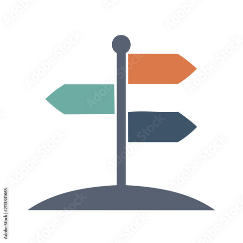 Wooden Signpost Wayfinding