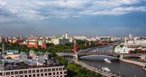 Timelapse of Moscow