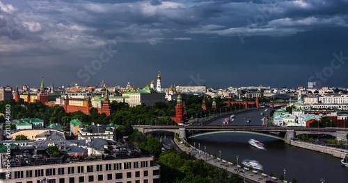 Timelapse of Moscow