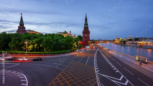 Timelapse of Moscow