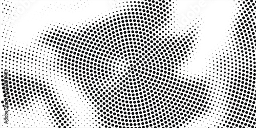 Konstfotografi Grange halftone texture of black and white dots
