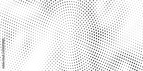 Konstfotografi Grange halftone texture of black and white dots