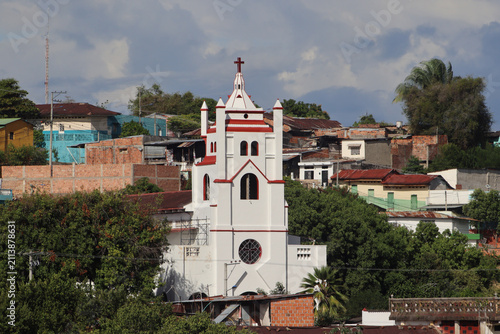 View of Girardot Cundinamarca taken from Flandes Tolima.