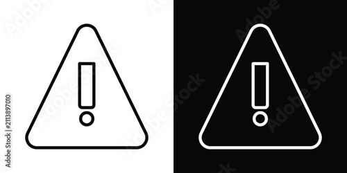 Foto attention sign icon