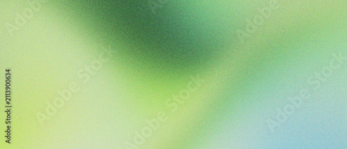 Quadro su tela Abstract green gradient background with soft blurred textures