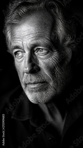 black and white fine art photography poster exploring human experience, memory, and the invisible stories carried throughout life.