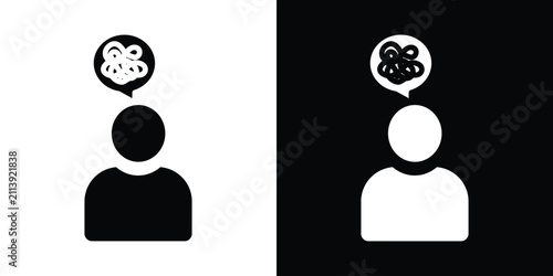 Foto Mental disorder icon