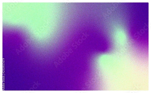 Abstract Gradient Purple and Mint Green Grainy Background Texture for Modern Digital Art and Creative Design Projects