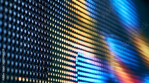 LED screen texture abstract background (close up)