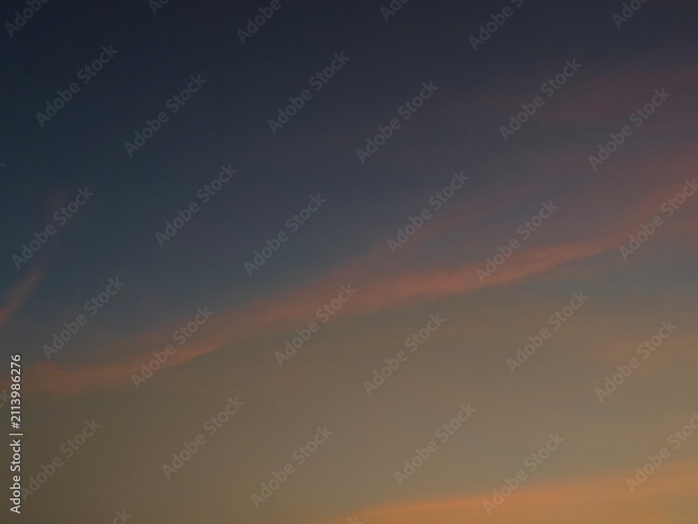 Fototapeta premium clouds at sunset
