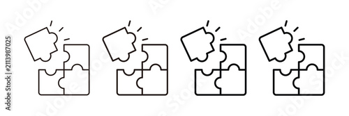 Integrate  Icon Set Different Style Collection