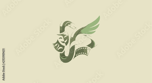 vector illustration of an abstract floral background