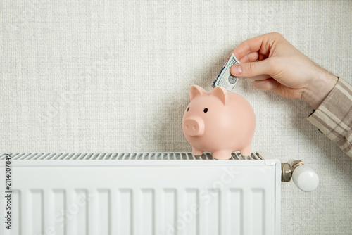 Принти на полотні Heating season