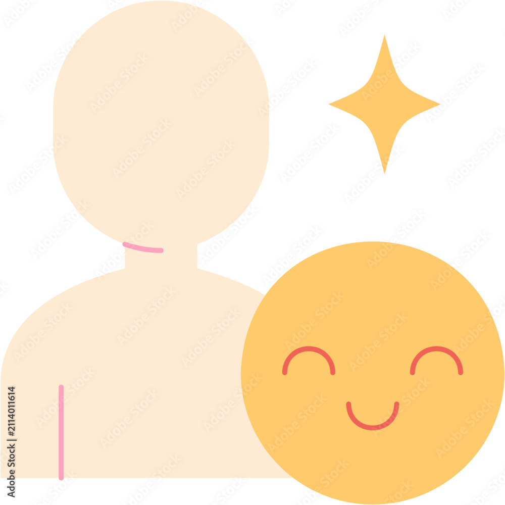 Fototapeta premium Positivity Illustration