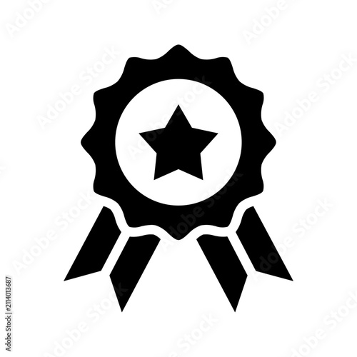 Blank Award Ribbon Icon