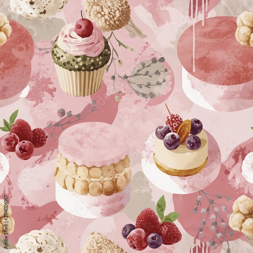set of cupcakes