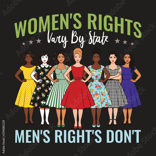 Women's Rights Vary By State men's right's don't