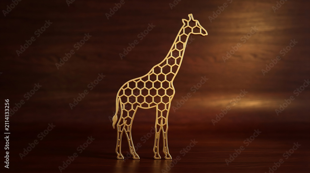 Obraz premium giraffe of the sky