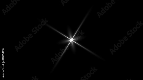 Star twinkling animation, single star glitter, glowing shining twinkle stars, sparkle starry night twinkle animation, retro sparkle particle movement on black screen video loop 4K overlay