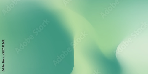 Green vector abstract background with simple geometric shapes