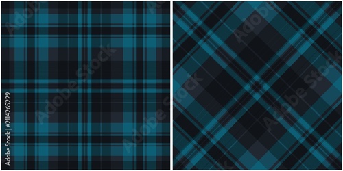 Tartan pattern in harmonious colors suitable for designing textiles, fabrics, and clothing; a seamless checkered pattern, plaid fabric.