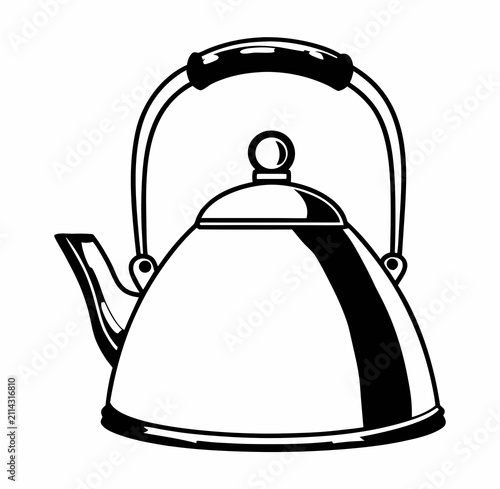 illustration of a teapot