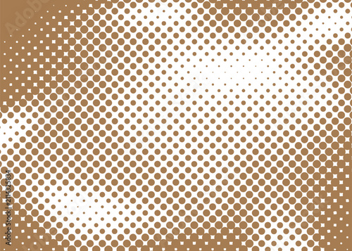Abstract Seamless Halftone Dots Pattern on White Background Gray Geometric Mesh Texture Vintage Vector Wallpaper for Fabric Textile Decoration and Modern Design Illustration